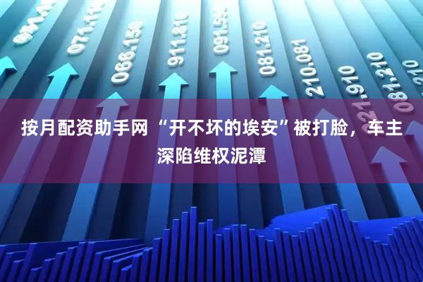 按月配资助手网 “开不坏的埃安”被打脸，车主深陷维权泥潭
